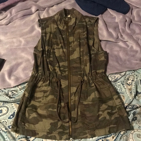 Maurices Jackets & Blazers - Camo vest